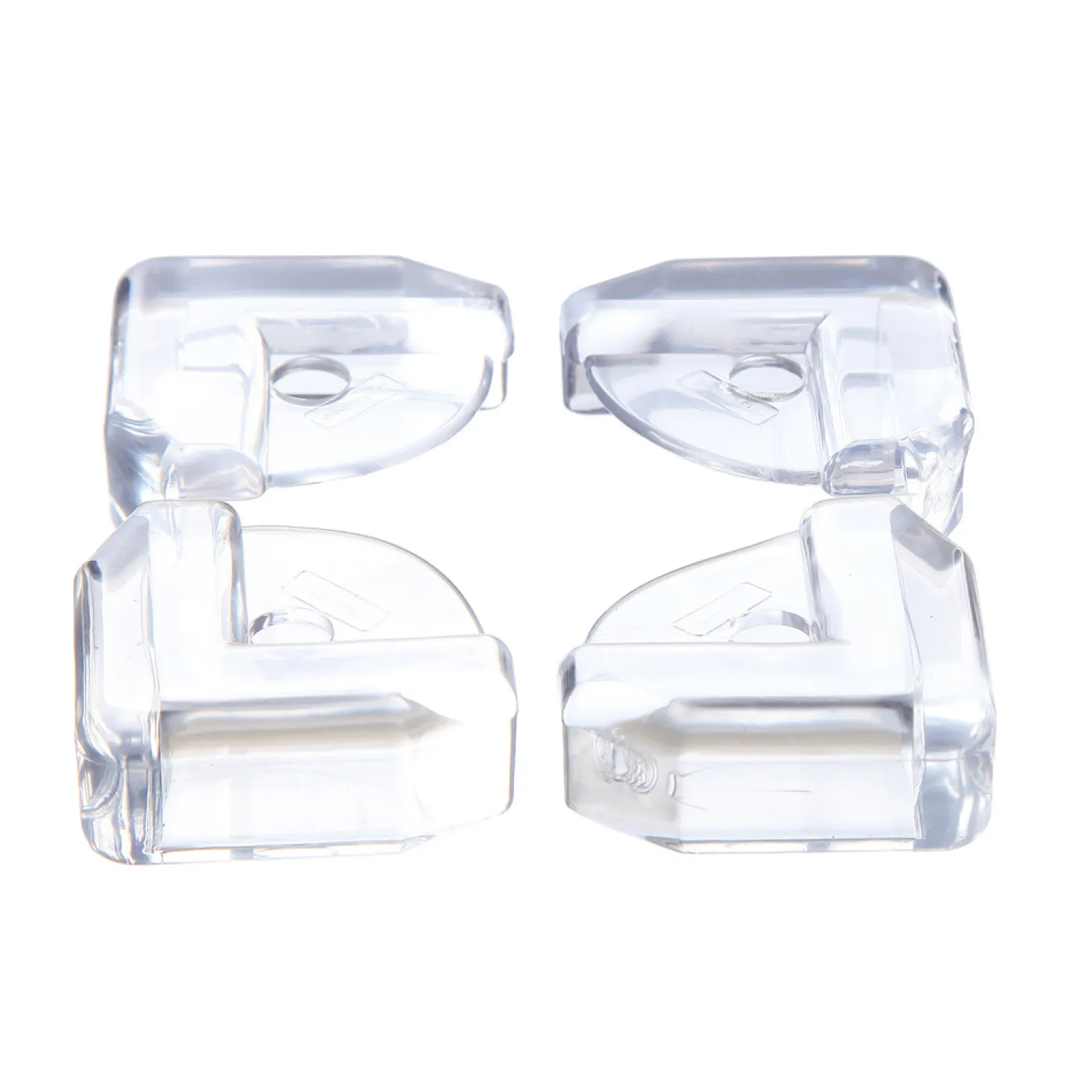 Dreambaby Coussin d’angle de table et d’étagère 4pcs Blanc