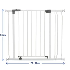 Dreambaby                    Extension pour barrières de sécurité Ava et Liberty    Blanc