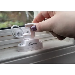 Dreambaby Limiteur de fenêtre Avec clé Breezz-Safe Blanc
