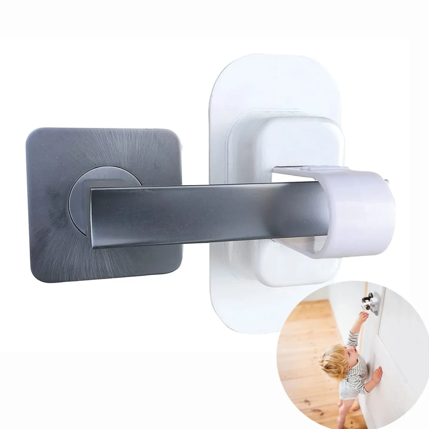 Dreambaby Serrure a levier de porte blanc