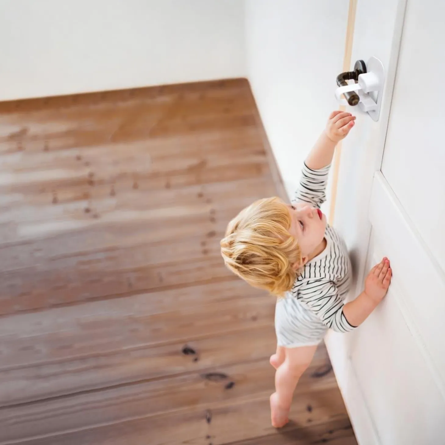 Dreambaby Serrure a levier de porte blanc