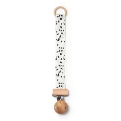 Elodie Détails Attache tétine en Bois Dalmatian Dots Multi