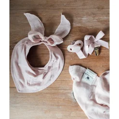 Elodie Détails Bavoir de dentition powder pink