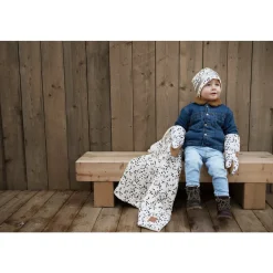 Elodie Détails Couverture en Velours Perlé Multicolore