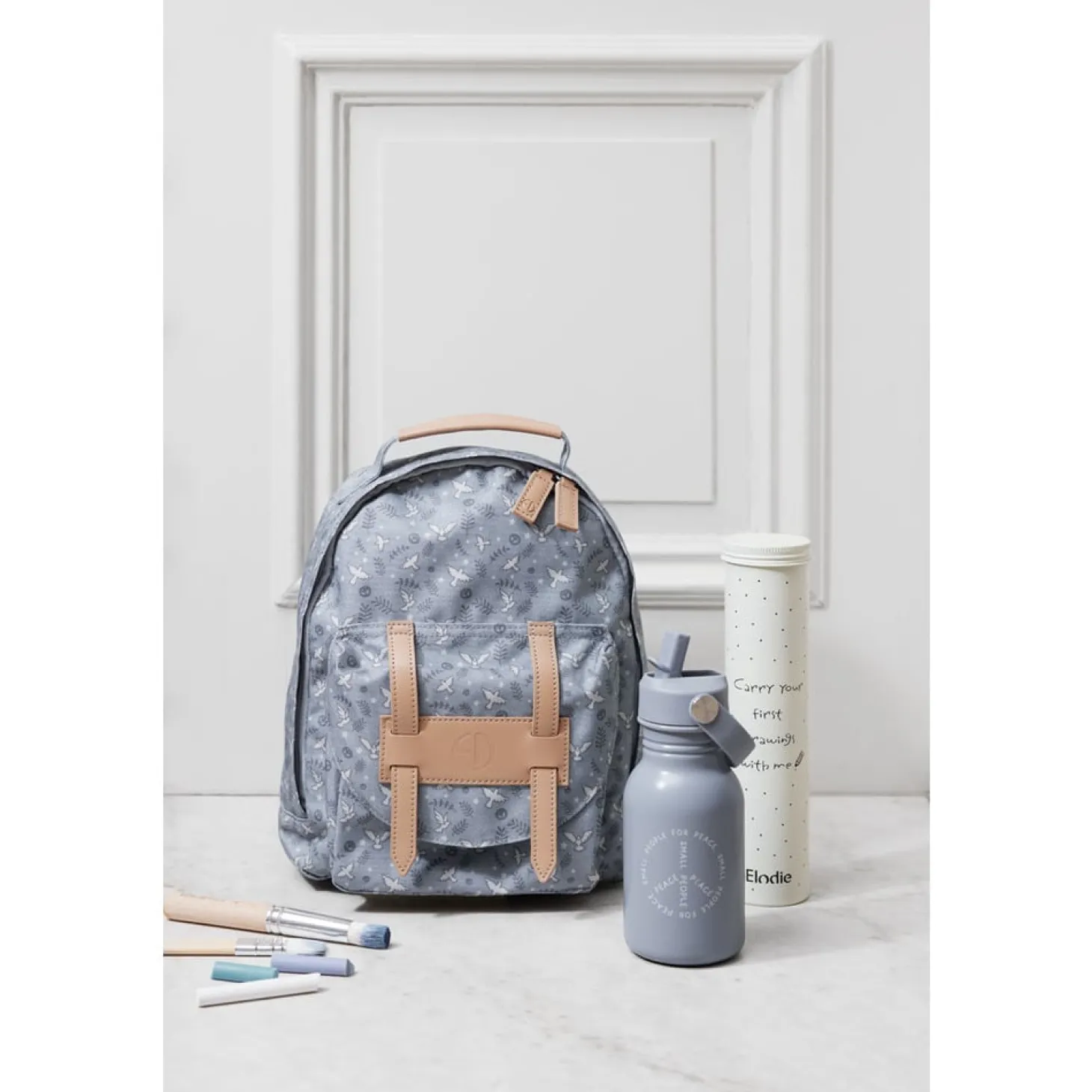 Elodie Détails Sac à dos Backpack MINI Free Bird Multicolore