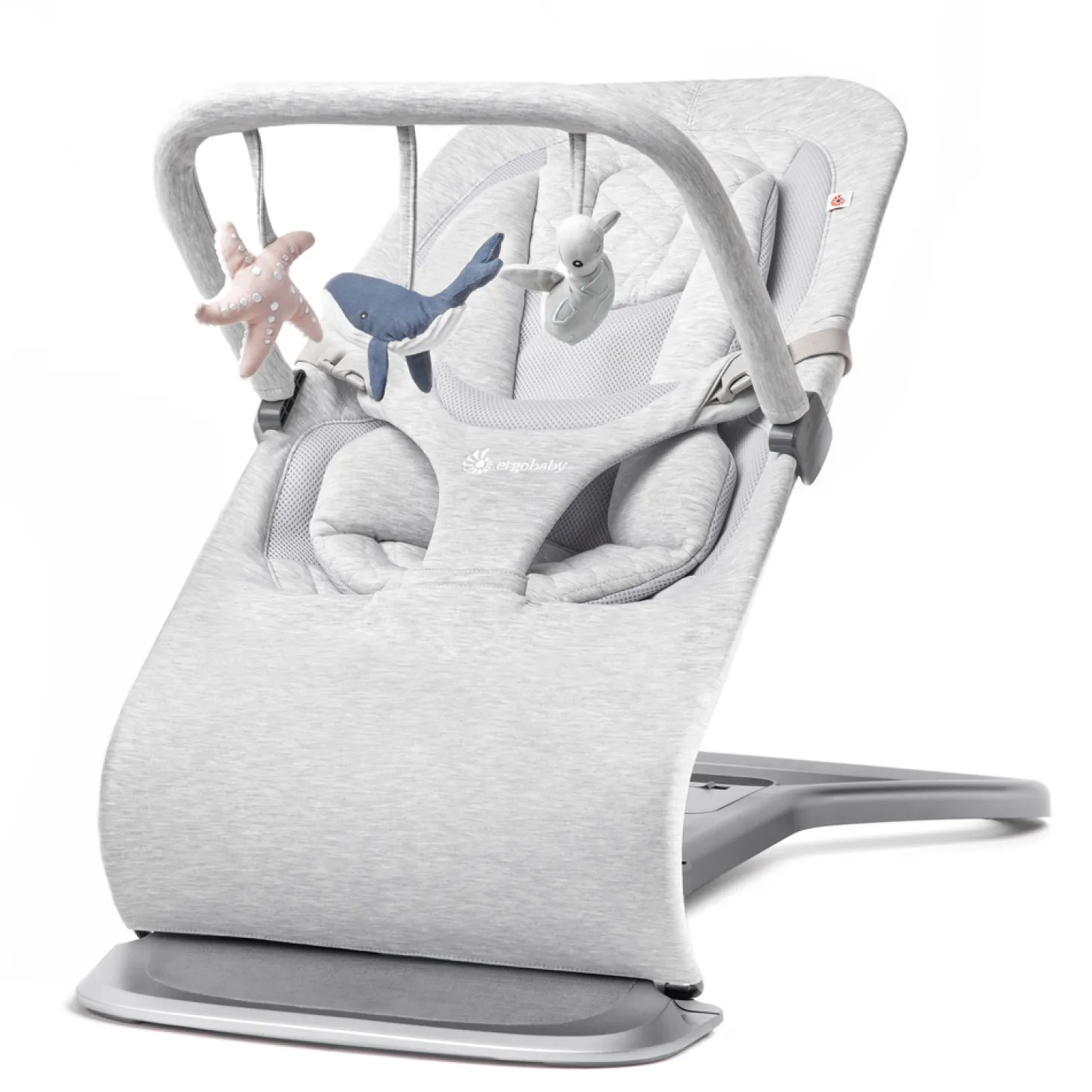 Ergobaby Barre de jeu pour transat Evolve Merveille de l'océan Gris