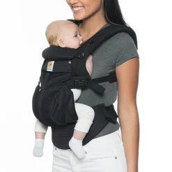 Ergobaby Porte-bébé Omni Classic Mesh Onyx Noir Onyx