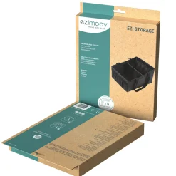 Ezimoov Organisateur de voiture Storage éco-conçu Noir
