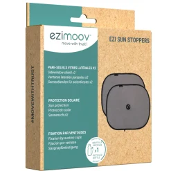 Ezimoov Pare soleil Sun Stoppers éco-conçu Noir