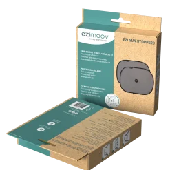 Ezimoov Pare soleil Sun Stoppers éco-conçu Noir