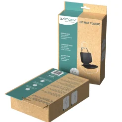 Ezimoov Protection de siège Mat classic éco-conçu Noir