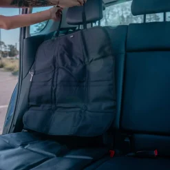 Ezimoov Protection de siège Mat 3-en-1 éco-conçu Noir