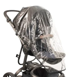 Ezimoov Protection pluie pour poussette 3 en 1 Ezi Noir