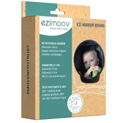 Ezimoov Rétroviseur Round éco-conçu Noir