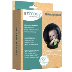 Ezimoov Rétroviseur Round éco-conçu Noir