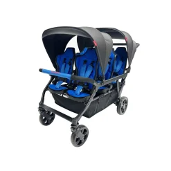 Familidoo                    Poussette 6 Places Assises Réversibles DSP6    Blue