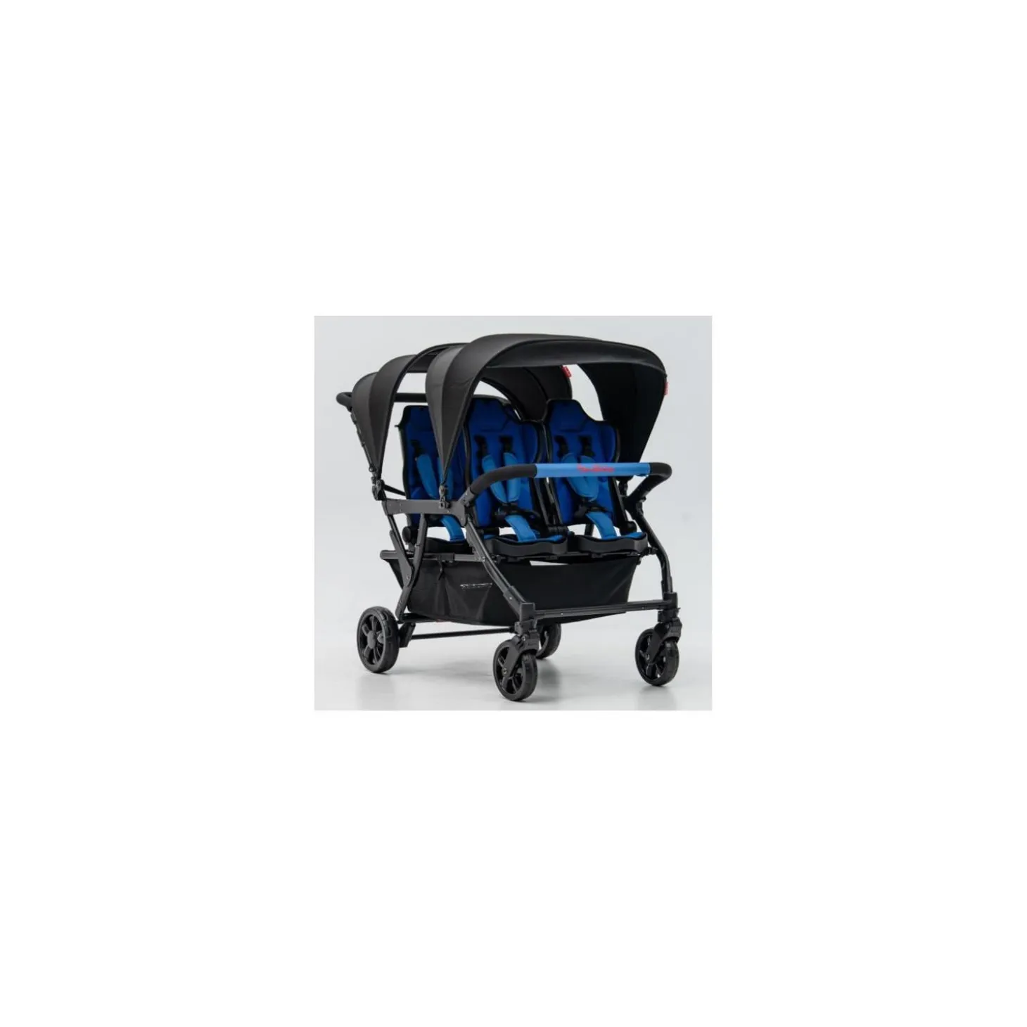 Familidoo Poussette 4 Places Assises Réversibles DSP4 Blue