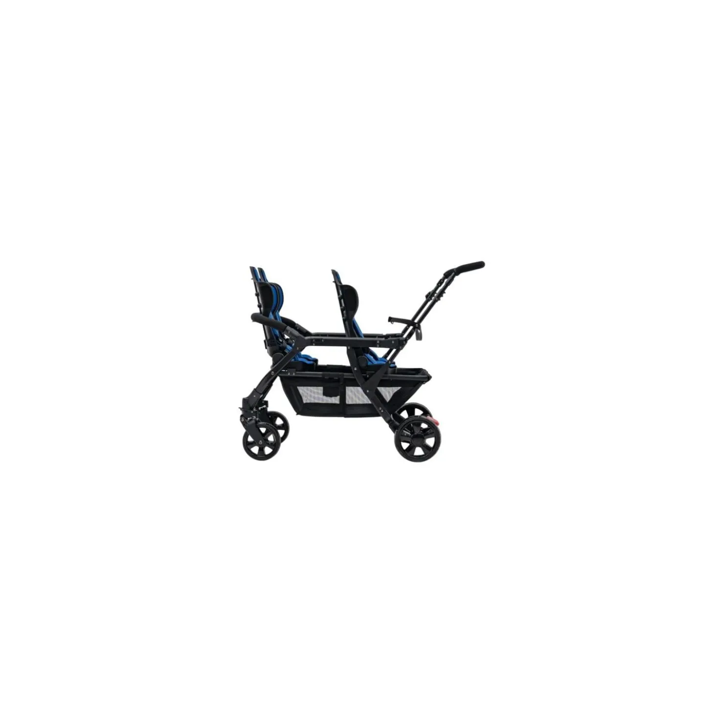 Familidoo Poussette 4 Places Assises Réversibles DSP4 Blue