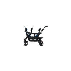 Familidoo Poussette 4 Places Assises Réversibles DSP4 Blue
