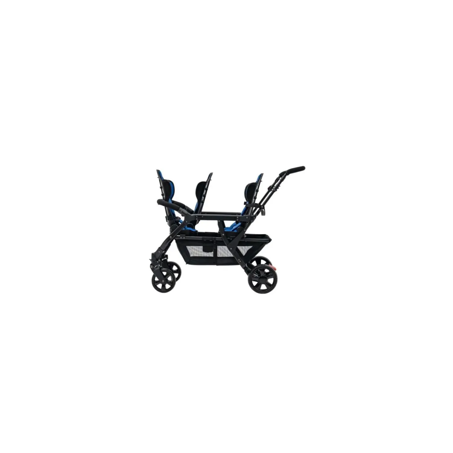 Familidoo Poussette 4 Places Assises Réversibles DSP4 Blue