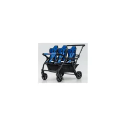 Familidoo Poussette 4 Places Assises Réversibles DSP4 Blue