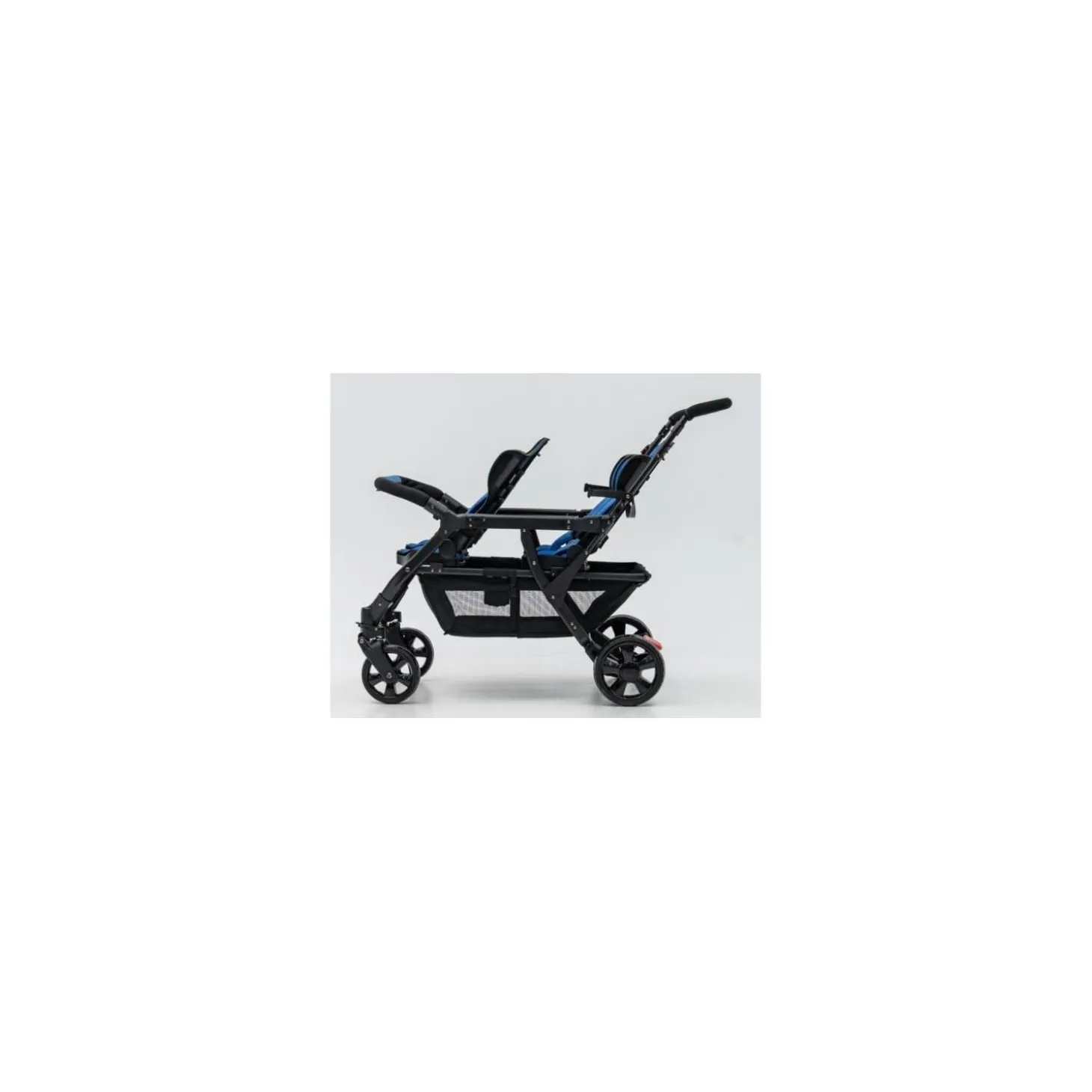 Familidoo Poussette 4 Places Assises Réversibles DSP4 Blue