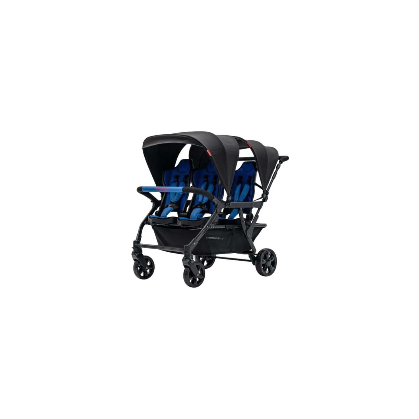 Familidoo Poussette 4 Places Assises Réversibles DSP4 Blue