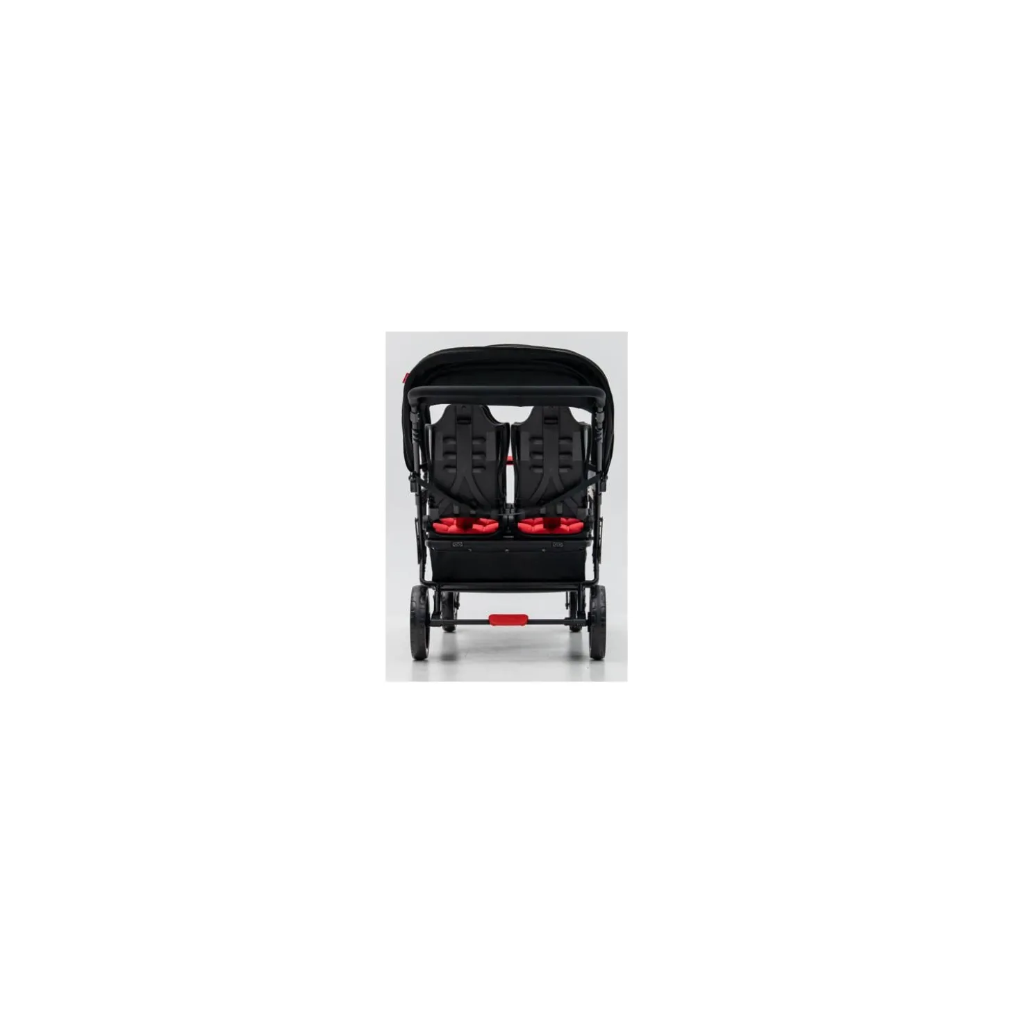 Familidoo Poussette 6 Places Assises Réversibles DSP6 Red