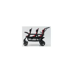 Familidoo Poussette 6 Places Assises Réversibles DSP6 Red