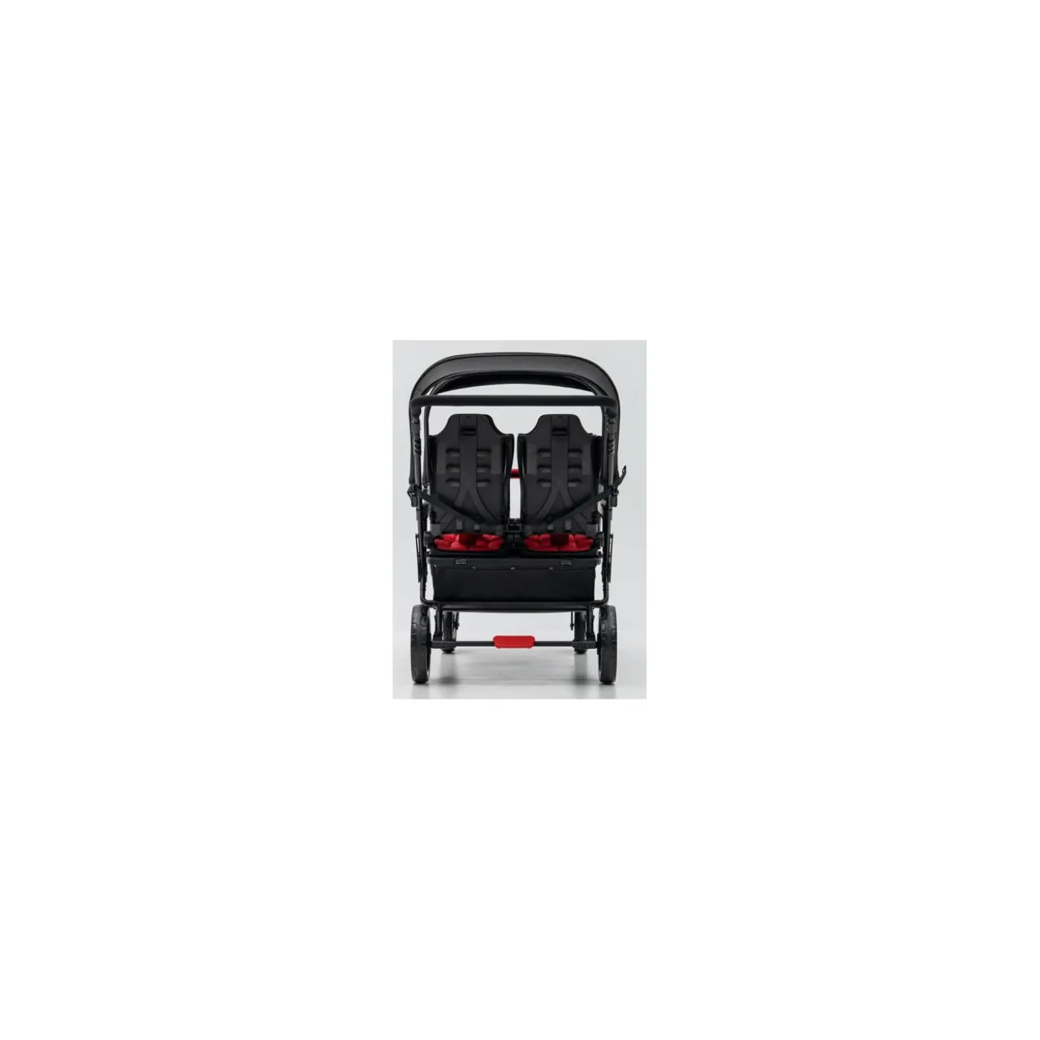 Familidoo Poussette 6 Places Assises Réversibles DSP6 Red