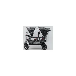 Familidoo Poussette 6 Places Assises Réversibles DSP6 Red