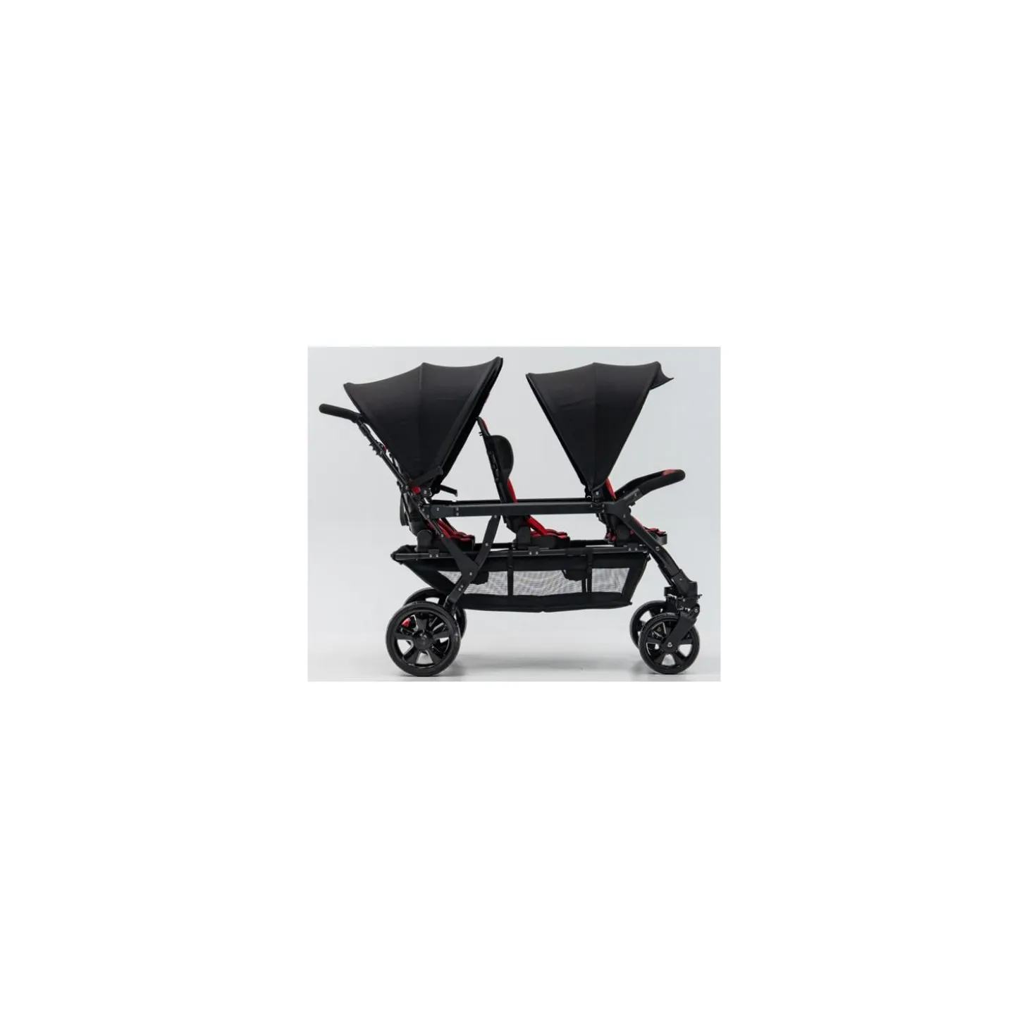 Familidoo Poussette 6 Places Assises Réversibles DSP6 Red