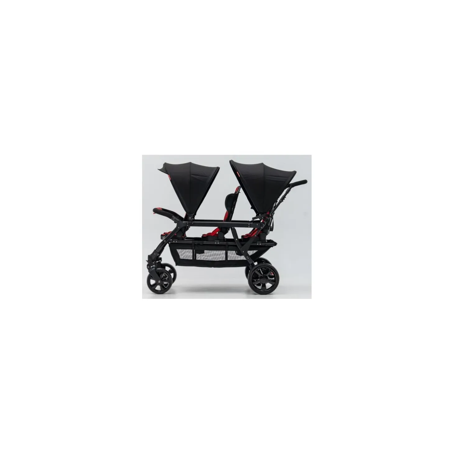 Familidoo Poussette 6 Places Assises Réversibles DSP6 Red