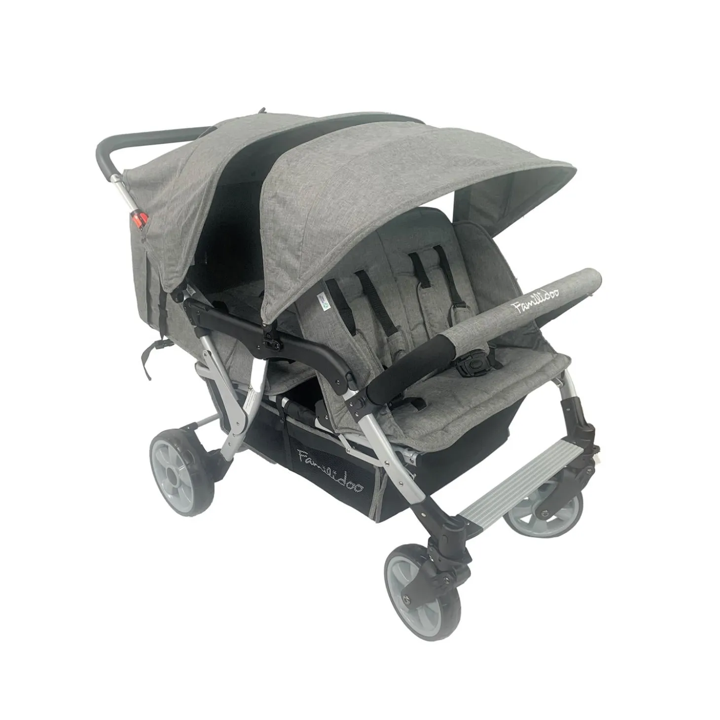 Familidoo Poussette 4 places Lidoo City H4E Grey