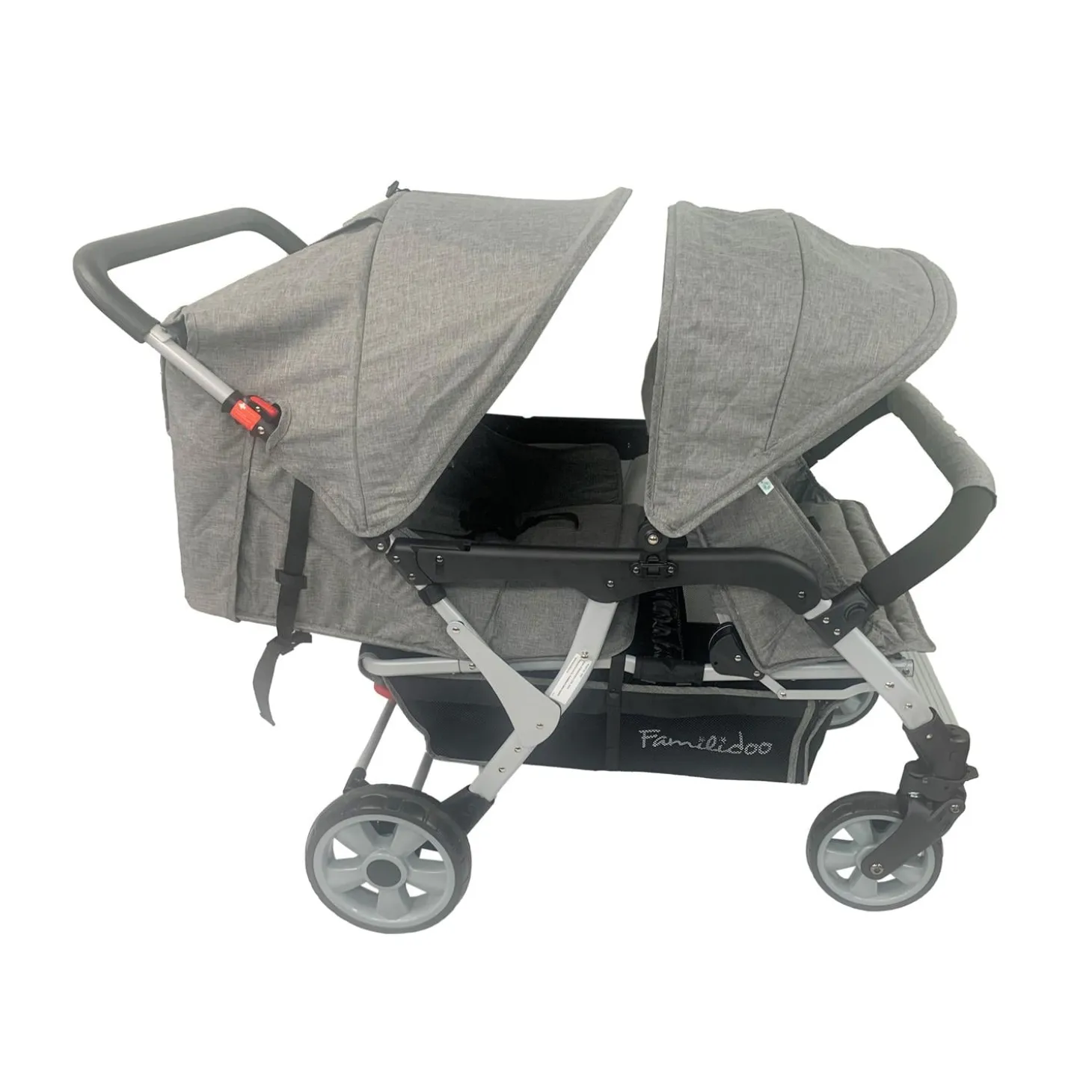 Familidoo Poussette 4 places Lidoo City H4E Grey