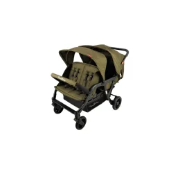 Familidoo Poussette 4 places Lidoo Lite Green Forest