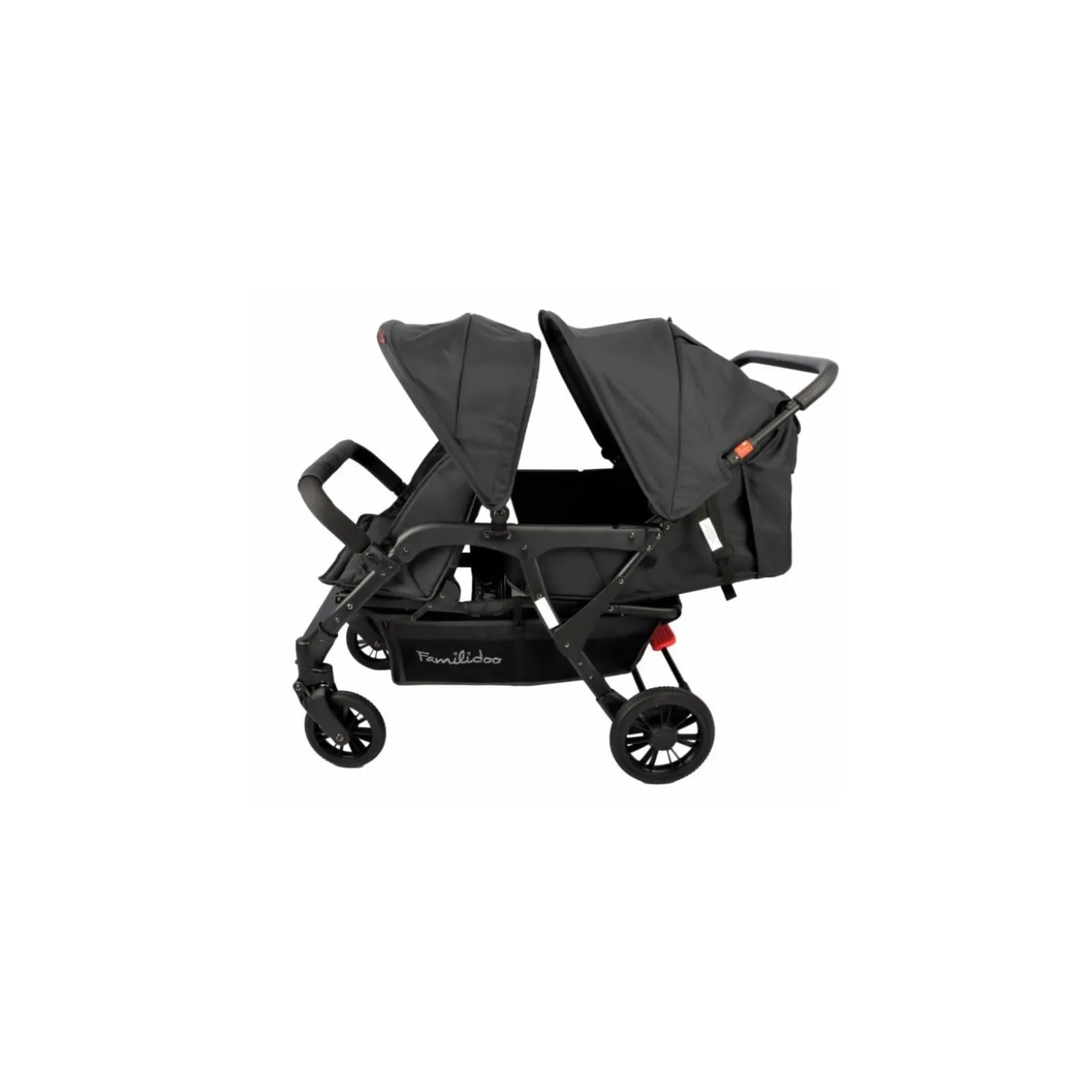 Familidoo Poussette 4 places Lidoo Lite Sideral Black