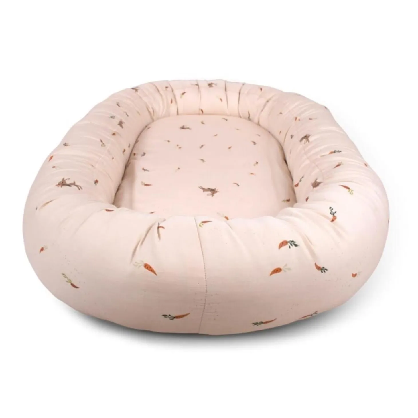 Filibabba Cocon en coton bio Lapin Multicolore