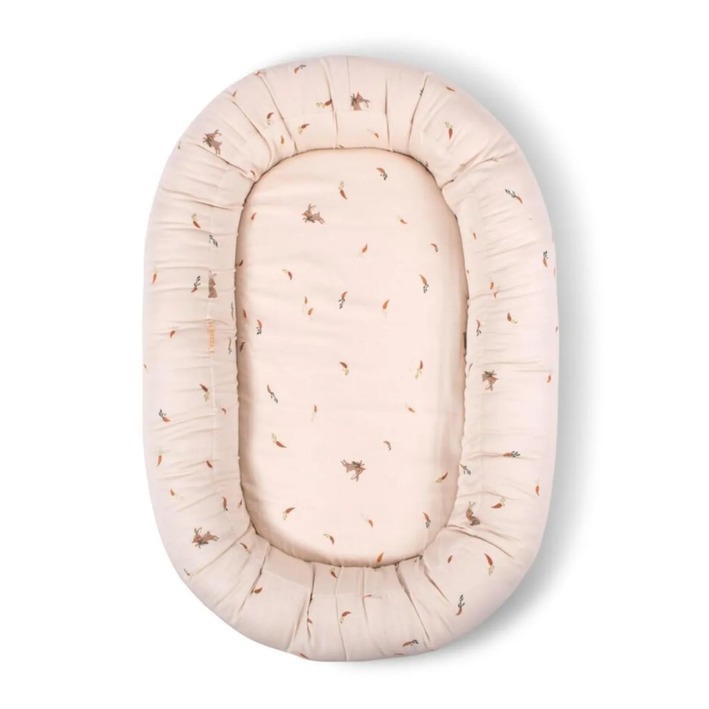 Filibabba Cocon en coton bio Lapin Multicolore