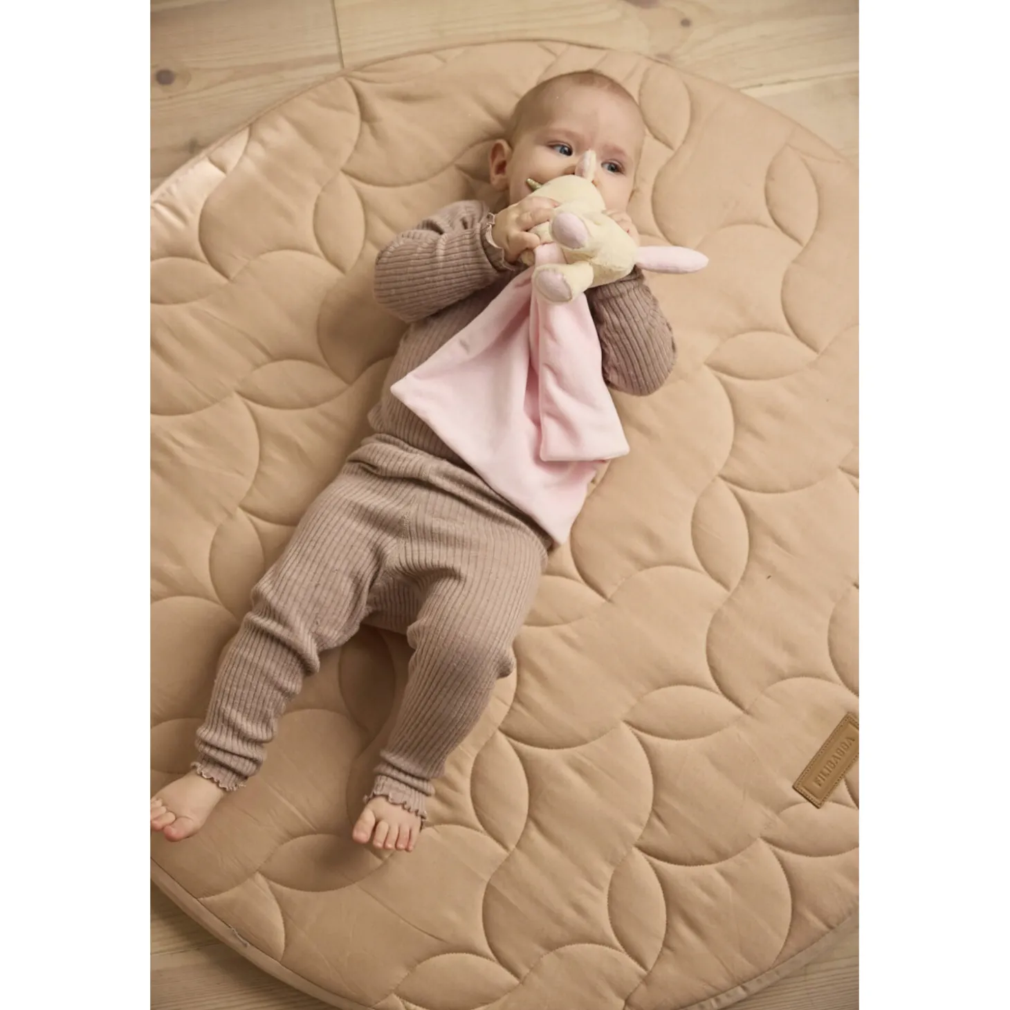 Filibabba Doudou plat Ella la licorne Multicolore