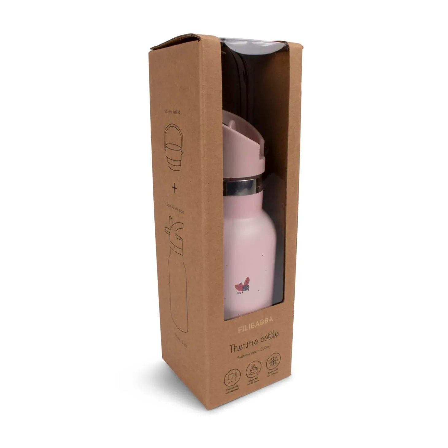 Filibabba Gourde Lucky Multicolore