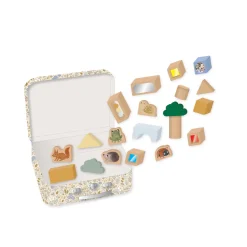Filibabba                    Kit valisette avec blocs sensoriels en bois    Multicolore