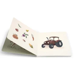 Filibabba Livre bébé A la ferme Multicolore