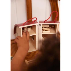 Filibabba Ma ferme en bois et ses animaux Multicolore