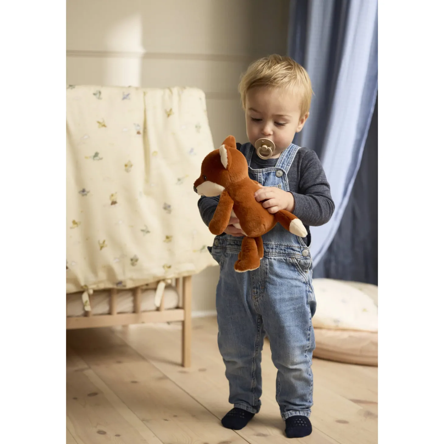 Filibabba Peluche Freddy le renard Multicolore