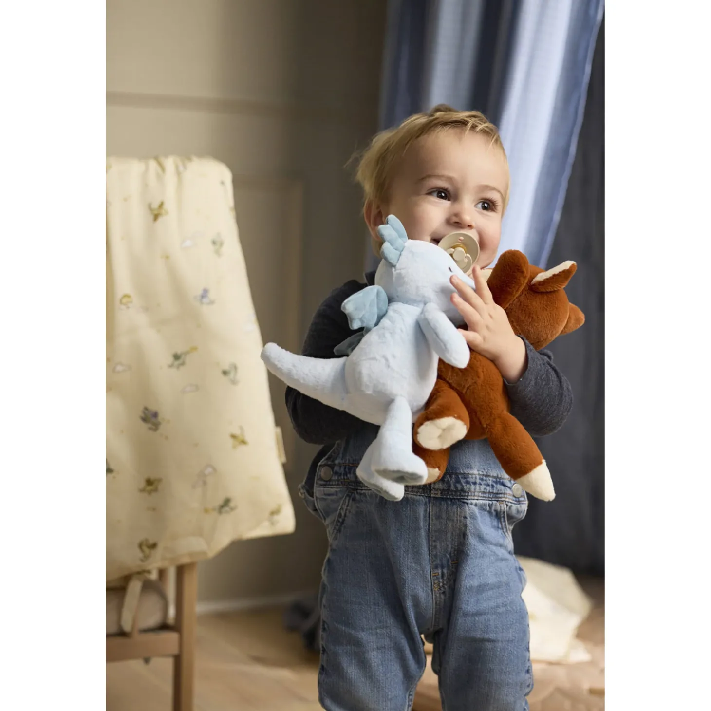 Filibabba Peluche Freddy le renard Multicolore