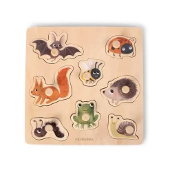 Filibabba                    Puzzle en bois Amis de la forêt    Multicolore