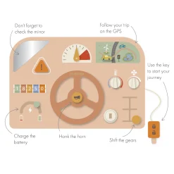 Filibabba                    Tableau d’activités voiture    Multicolore