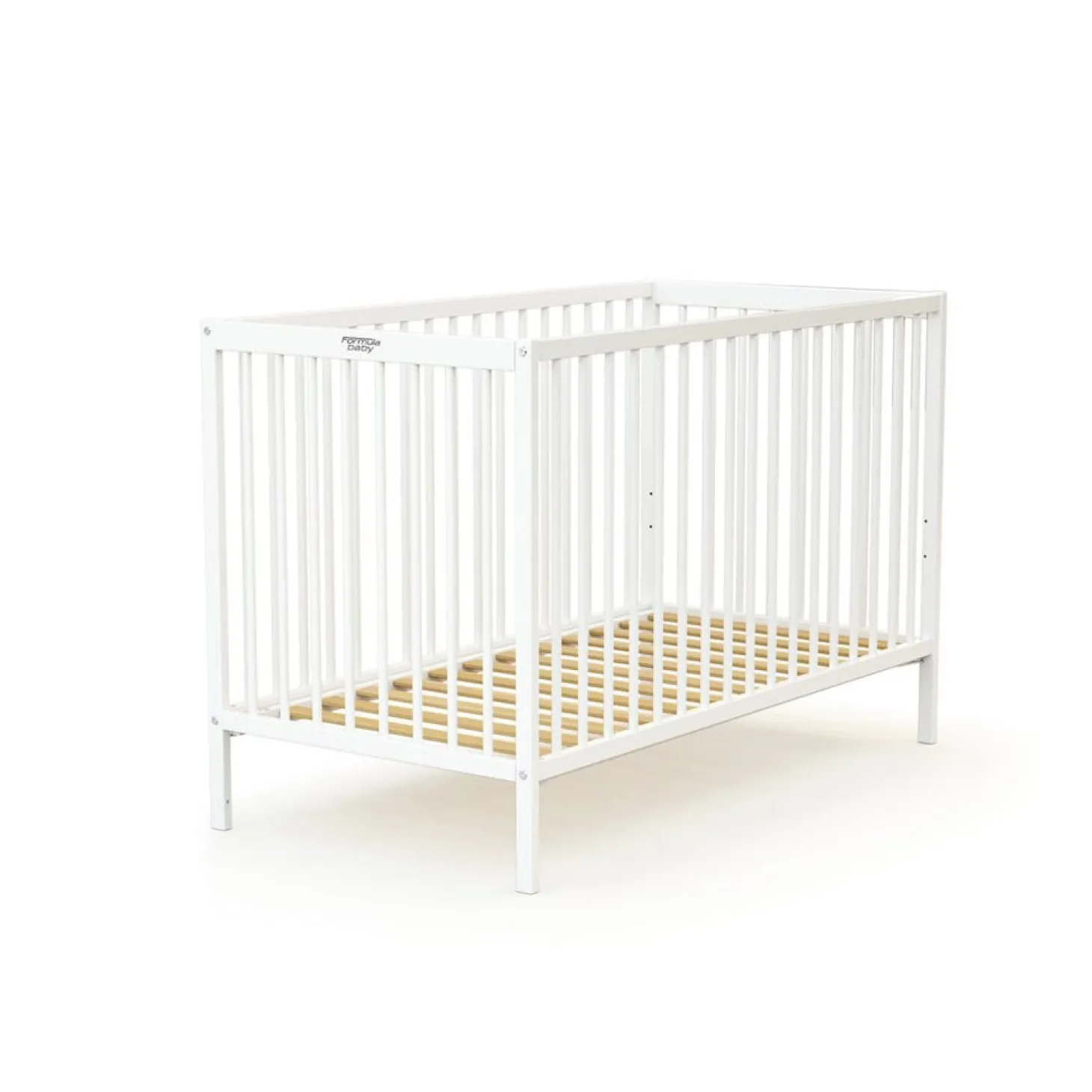 Formula Baby Lit en bois Blanc 60x120 cm