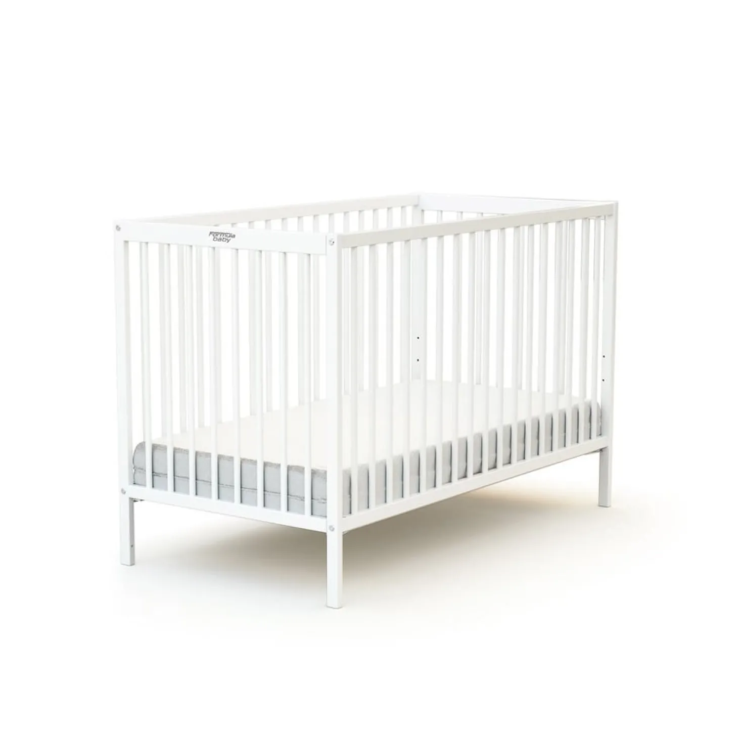 Formula Baby Lit en bois Blanc 60x120 cm